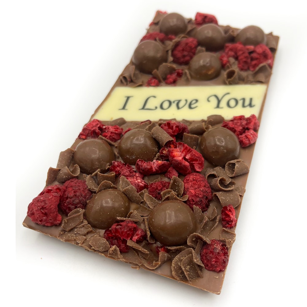 I Love You chocolate bar Chocolate Gift – Chocolab