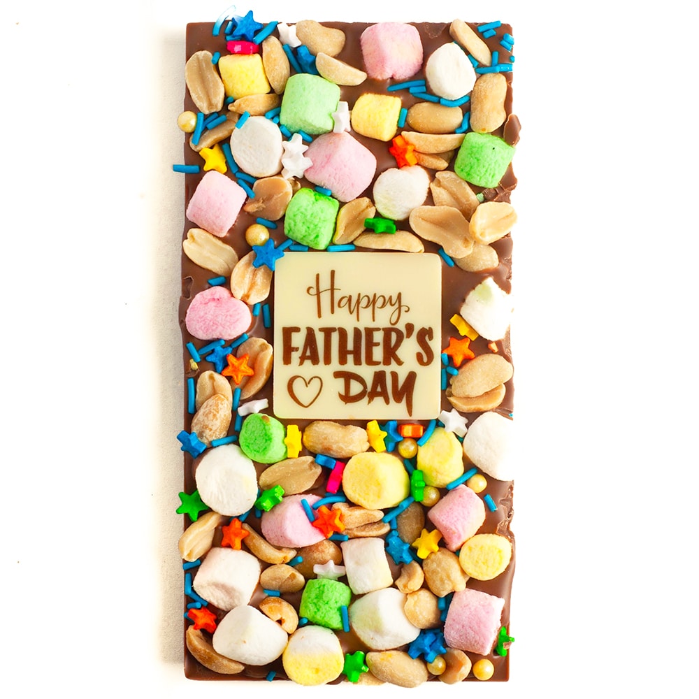 Happy Father's Day Square Magical Rocky Road